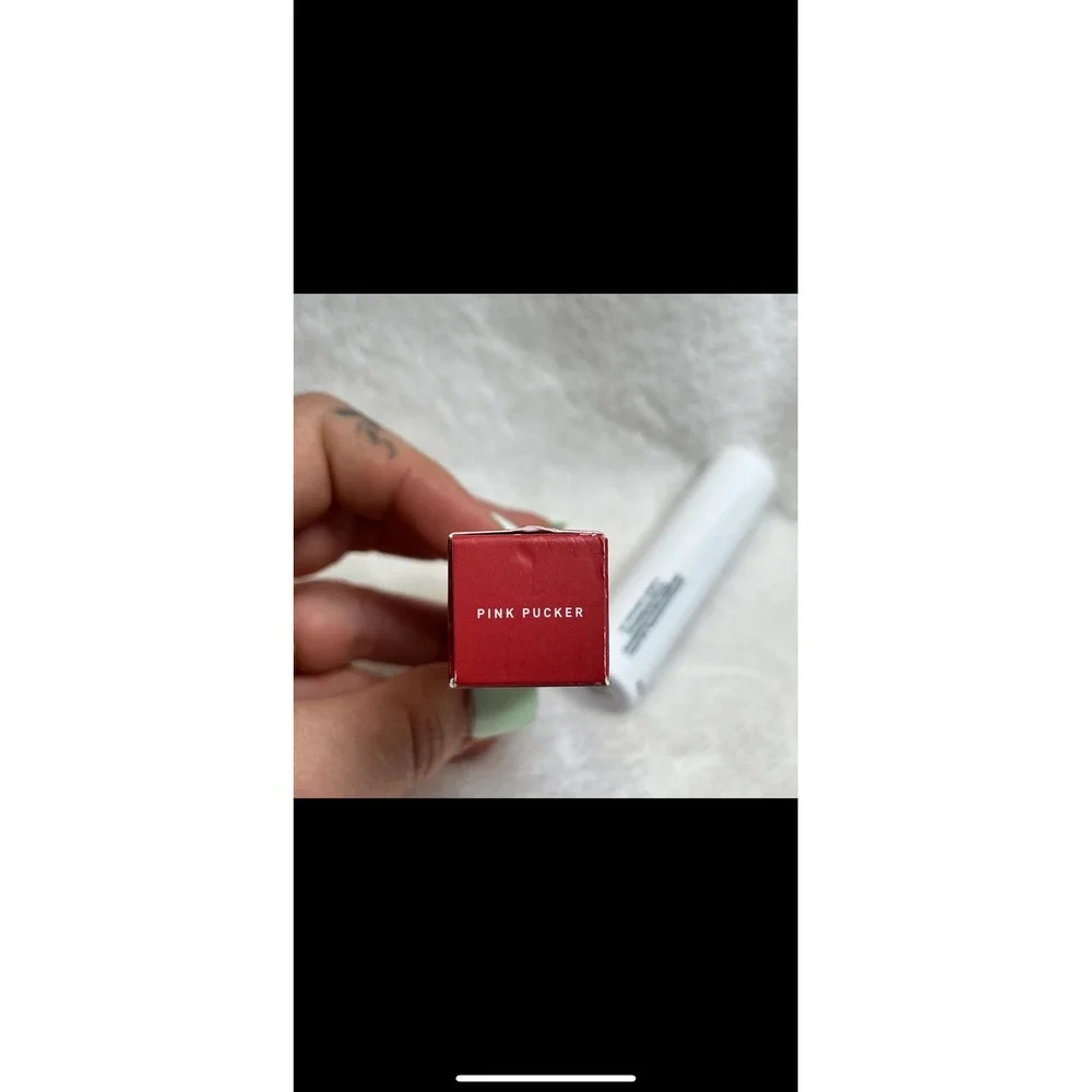 Morphe Good Talk Blotted Matte Lipstick Pink Pucker Vegan Cruelty Free‎